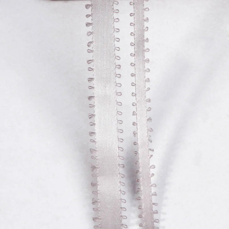 5Yards Lace Edge Grosgrain Satin Ribbons DIY Hairwear Material Gift Box Bouquet Packaging Clothing Hat Decor Accessories
