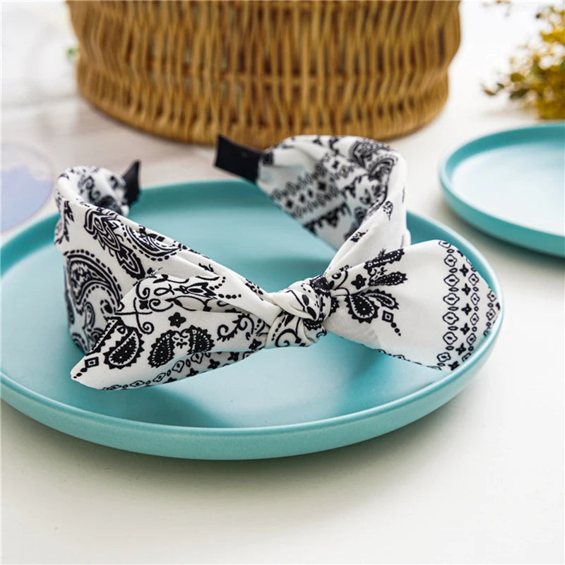 Fashion Women Big Bow Headband Hair Hoop Bands Girls Bowknot Wide Hairbands Ornaments for Girls Hair Accessories Headdredss