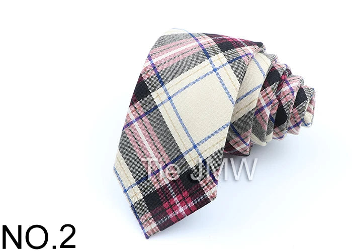 Nouvelles cravates en polyester TR souple pour hommes, fines, à carreaux, pour affaires, robe de mariée, papillon, accessoires de cou quotidiens