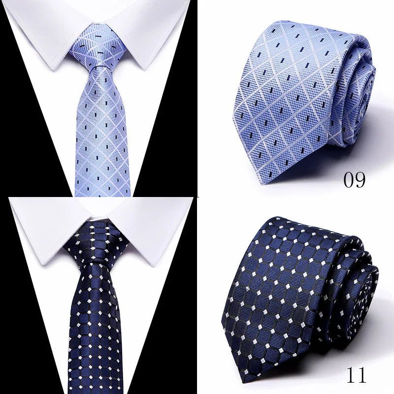 Brand Ties for Men Floral Cotton Wedding Black Tie 7cm Gravatas Corbatas Fashion Casual Printed Tie Necktie Cravate