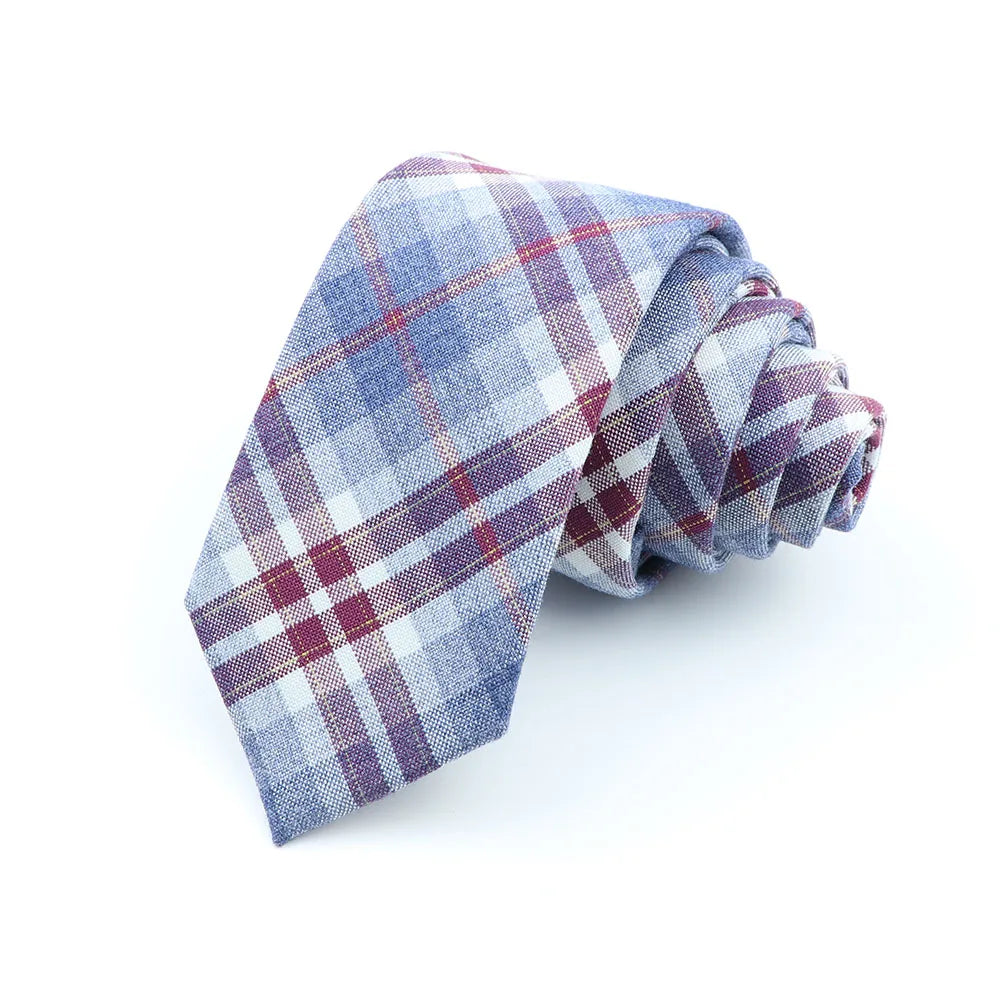 Nouvelles cravates en polyester TR souple pour hommes, fines, à carreaux, pour affaires, robe de mariée, papillon, accessoires de cou quotidiens