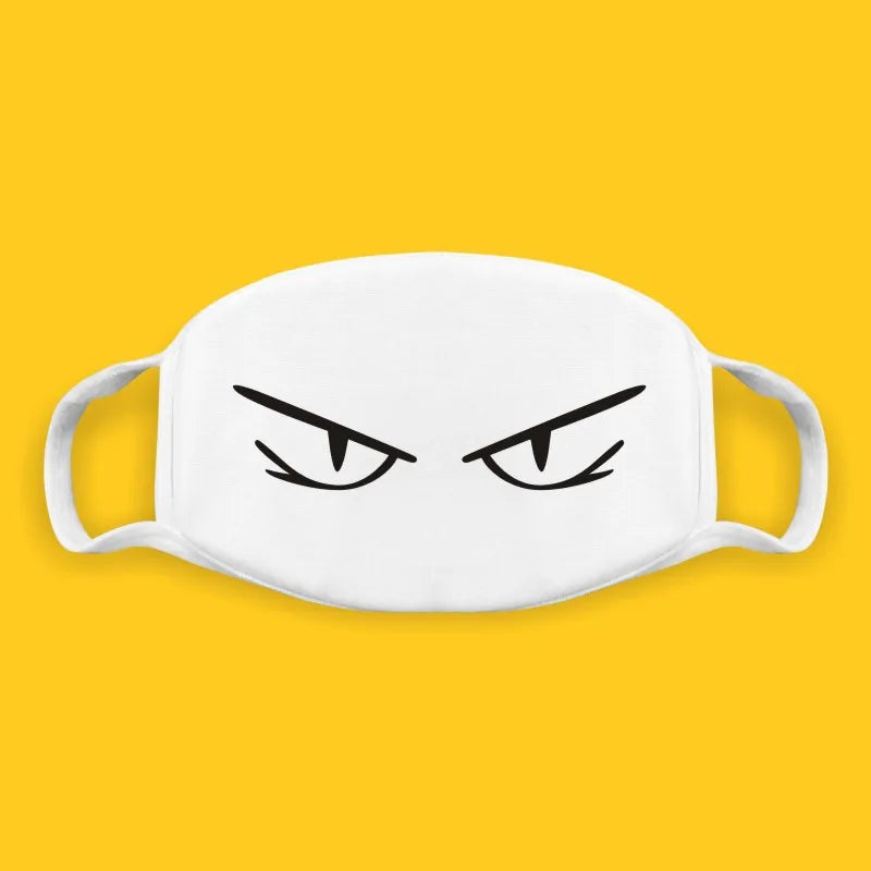 Cotton Kawaii Funny Anime Expression Mouth Face Mask Smile Breathable Masks For Korean Unisex Face Mouth Muffle Mask Accessories