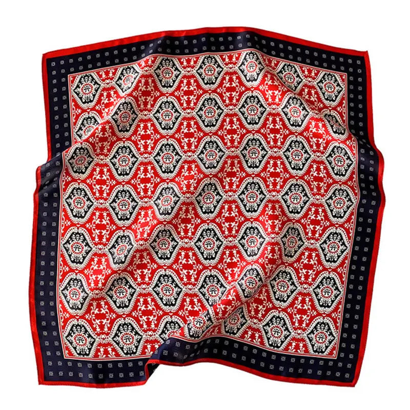 Neuer Schal 100% Seide Bandana Damen Quadratische Schals Wickeltuch Mulberry Frühlingsmode Luxus Hochwertige Stirnband Hijab-Schals