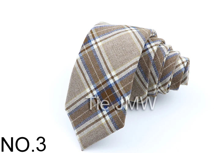 Nouvelles cravates en polyester TR souple pour hommes, fines, à carreaux, pour affaires, robe de mariée, papillon, accessoires de cou quotidiens