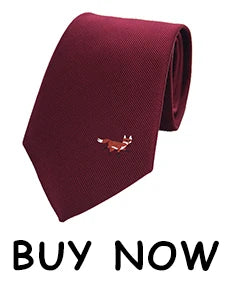JEMYGINS Cravates de Noël pour hommes 9 cm en soie rouge de bonne qualité, ensemble de pinces à cravate imprimées pour fête, mariage, festival, cadeau