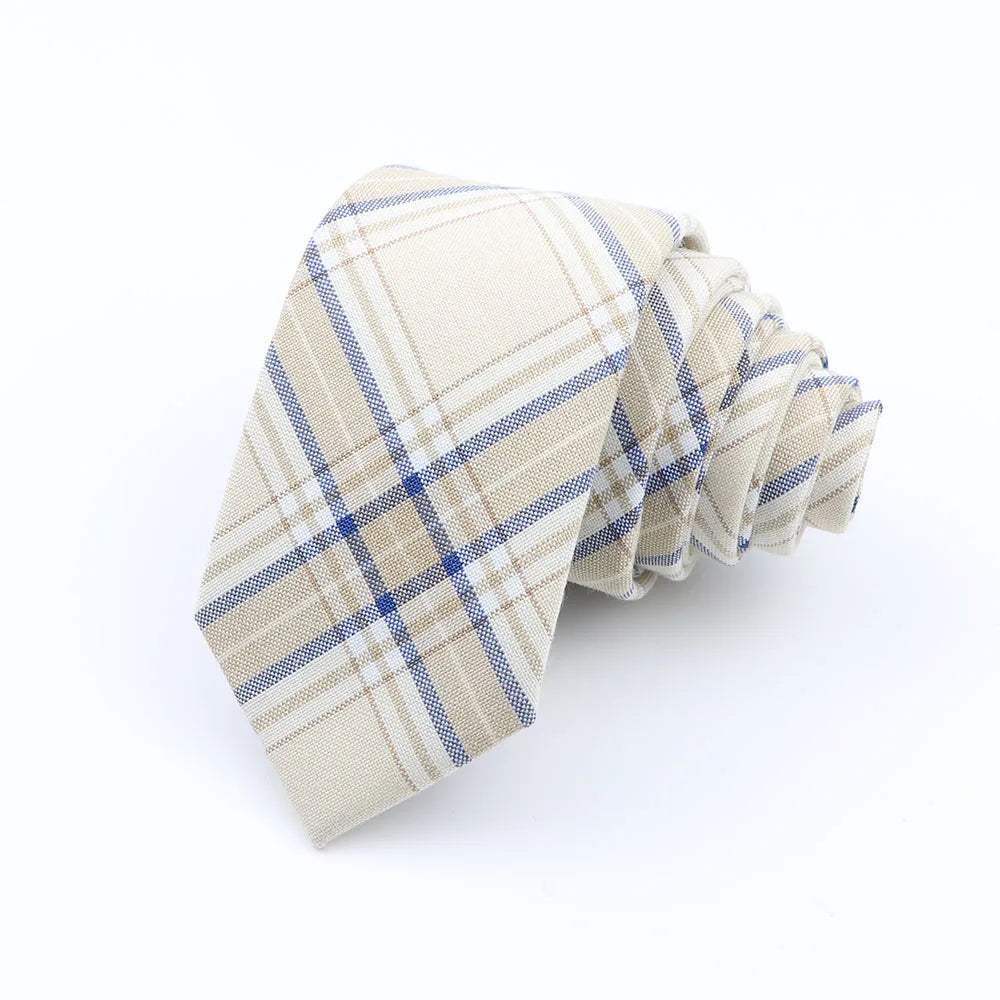 Nouvelles cravates en polyester TR souple pour hommes, fines, à carreaux, pour affaires, robe de mariée, papillon, accessoires de cou quotidiens