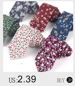 Nouvelles cravates imprimées de créateur, cravates étroites décontractées pour hommes, cravates en coton floral de fête hip-hop, cravate fine