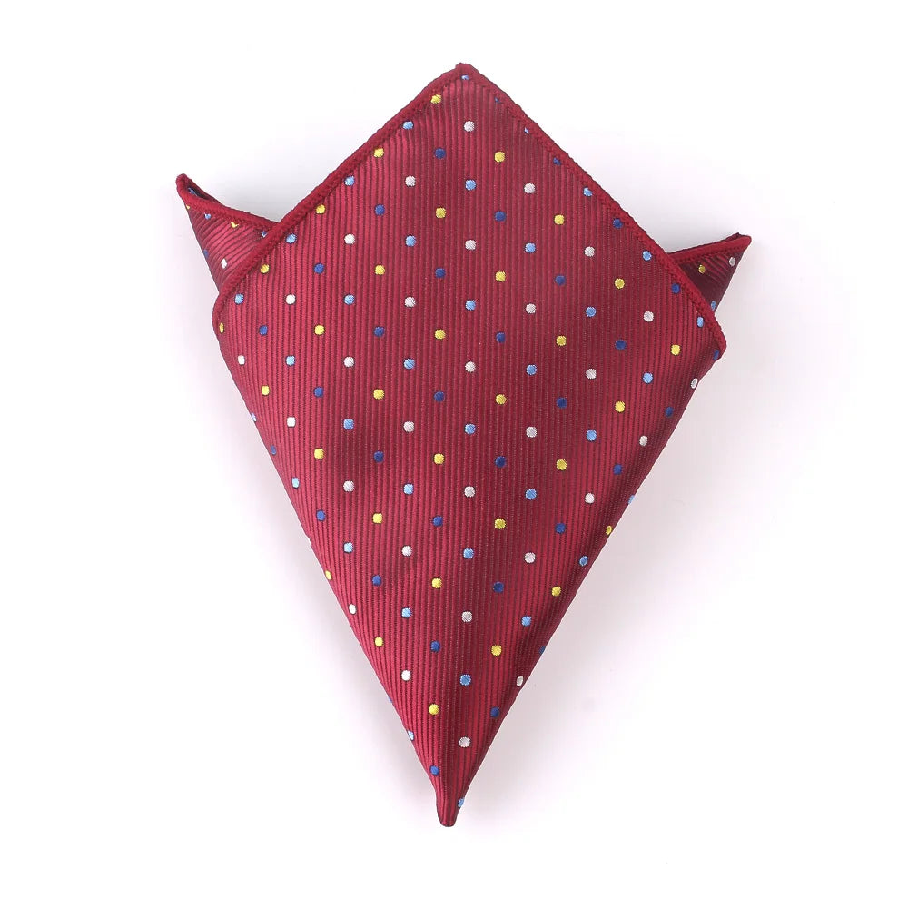 Pochette de costume pour hommes et femmes, serviette de poitrine à pois, mouchoir pour hommes, costumes pour hommes, mouchoir de poche, serviette de poche