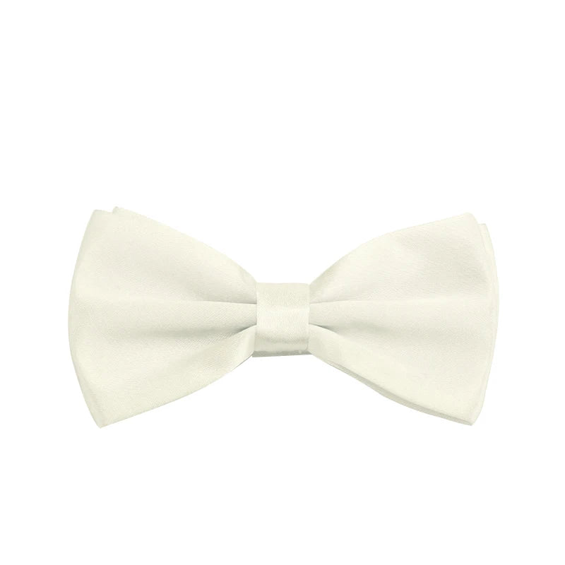 HUISUI 2024 New 43 Color Suit Bow Tie Wedding Gift Solid Party Classic Butterfly Cravat Wholesale Polyester Material Bowtie