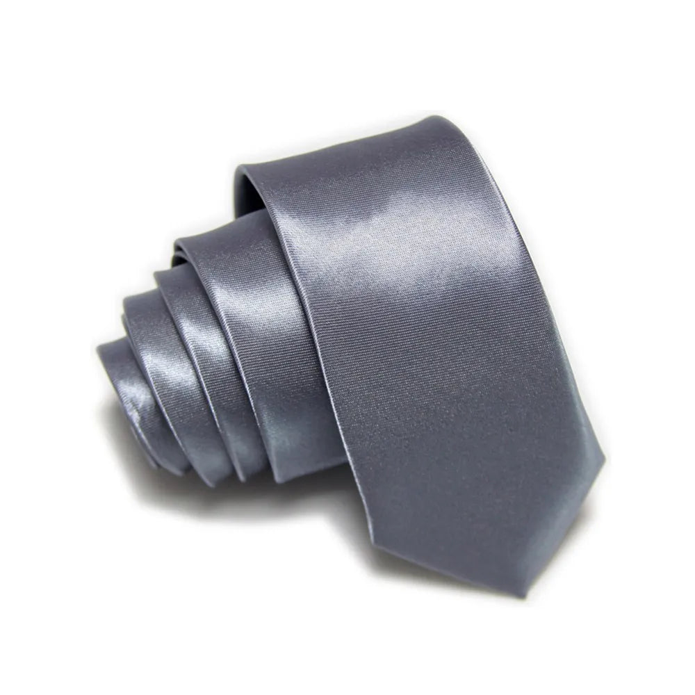 HOOYI Cravate fine tendance pour homme, 5 cm, étroite, cadeau de mariage