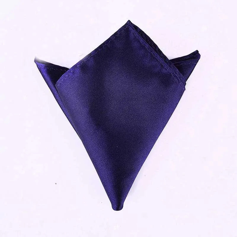 Satin Handkerchief For Men Candy Color Mens Suits Pocket Square Business Chest Towel Hanky Suit Napkin Solid Sale