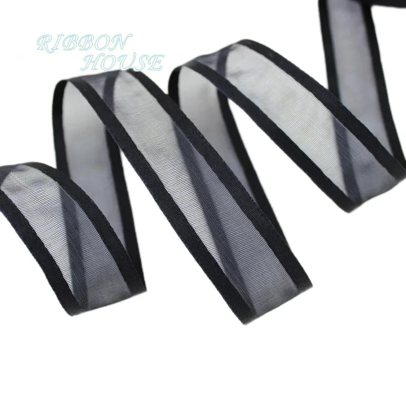 (50 yards/roll) 20mm Organza ribbon Broadside wholesale gift wrapping decoration ribbons