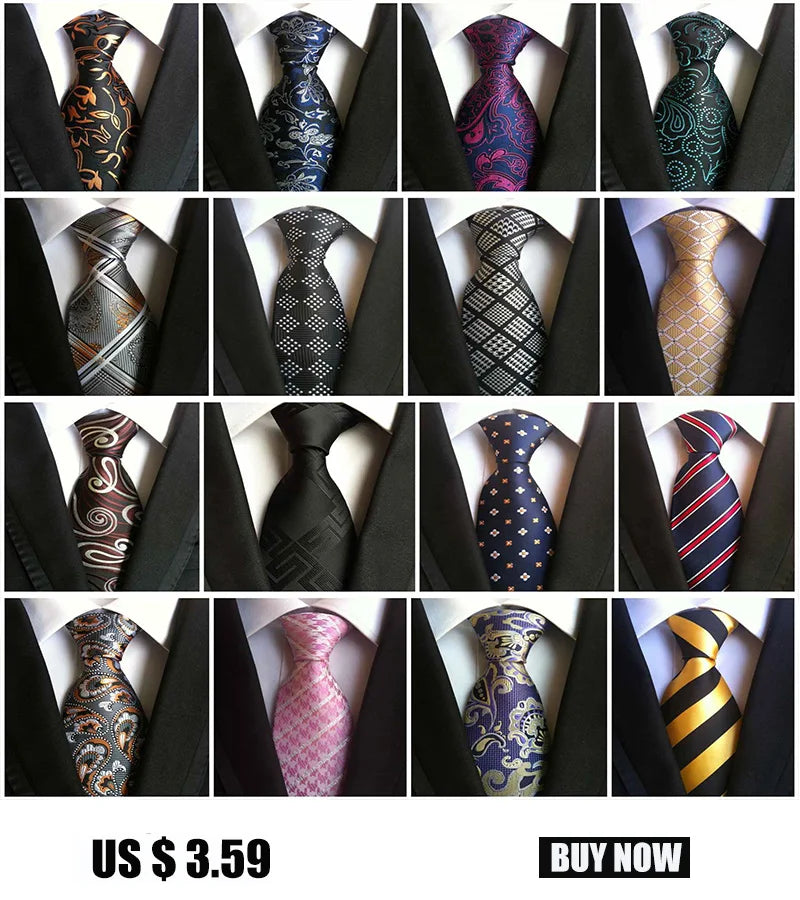 Mans 6cm Skinny Ties Striped Plaid Neckties Fashion Tie Jacquard Classics Business Mens Wedding Party Dress Woven Slim Tie