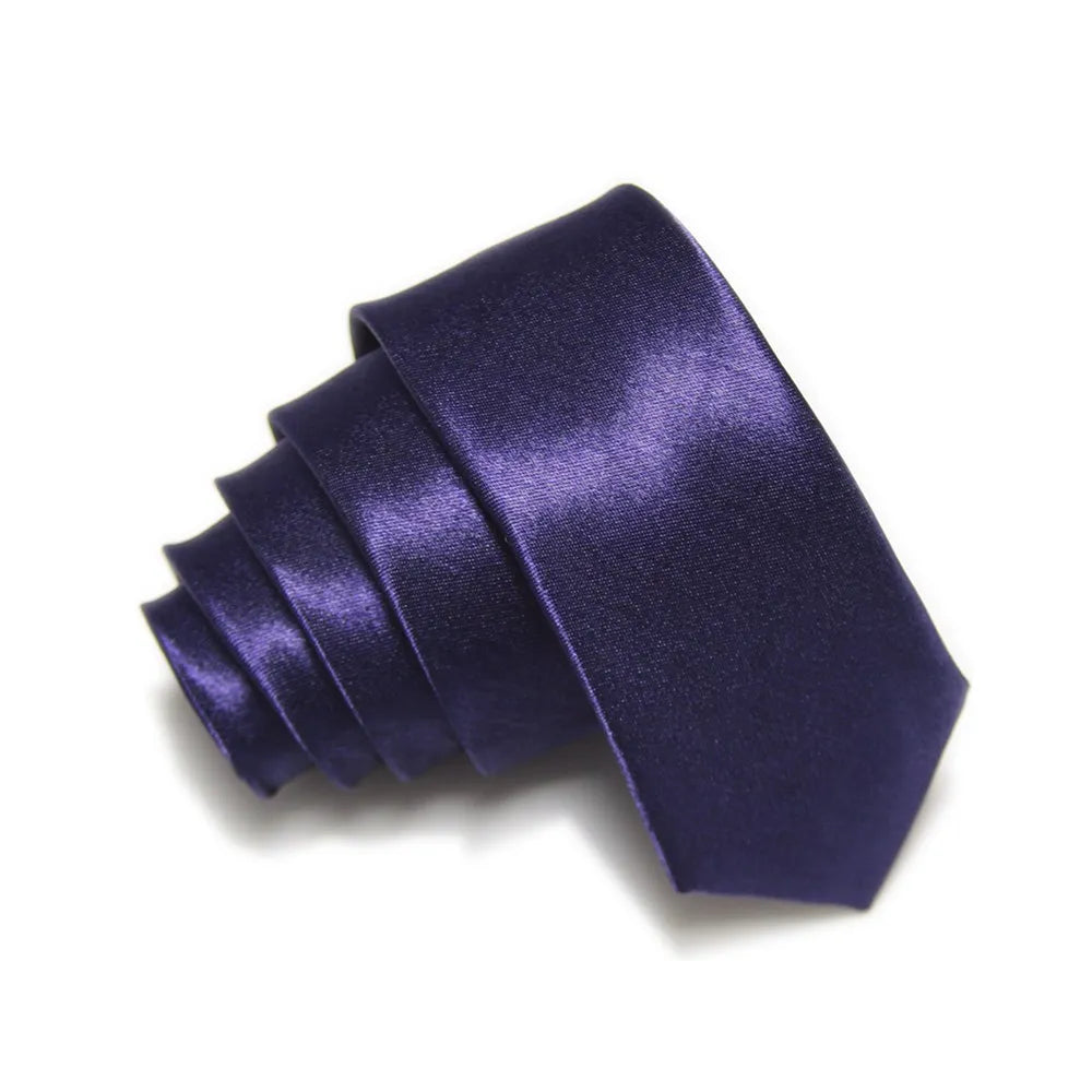 HOOYI Cravate fine tendance pour homme, 5 cm, étroite, cadeau de mariage