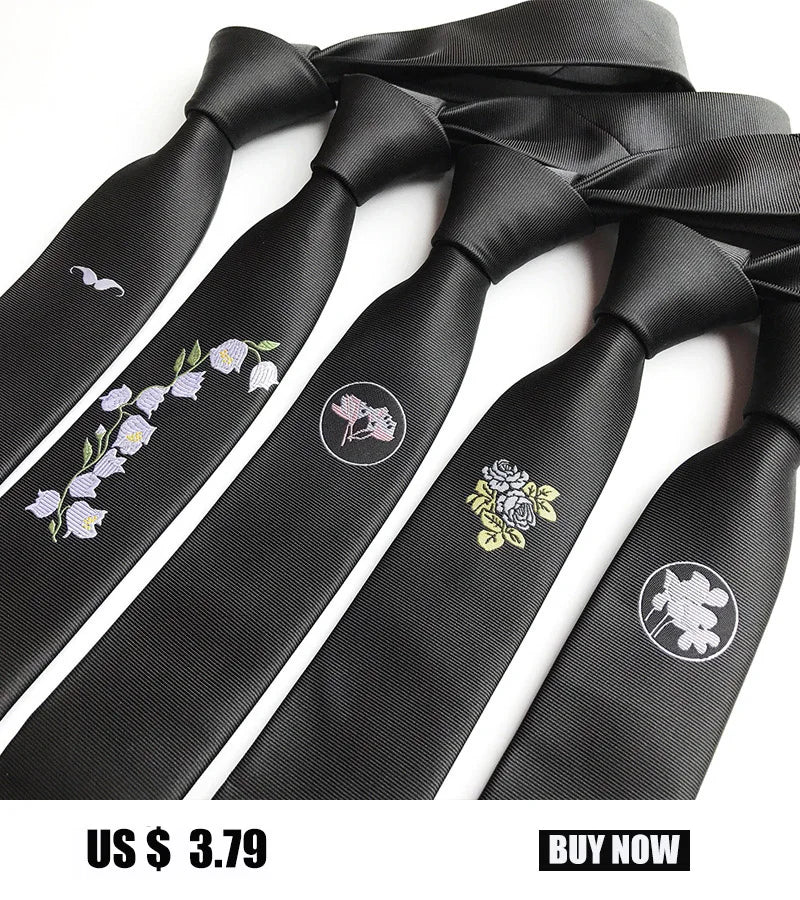 Mans 6cm Skinny Ties Striped Plaid Neckties Fashion Tie Jacquard Classics Business Mens Wedding Party Dress Woven Slim Tie