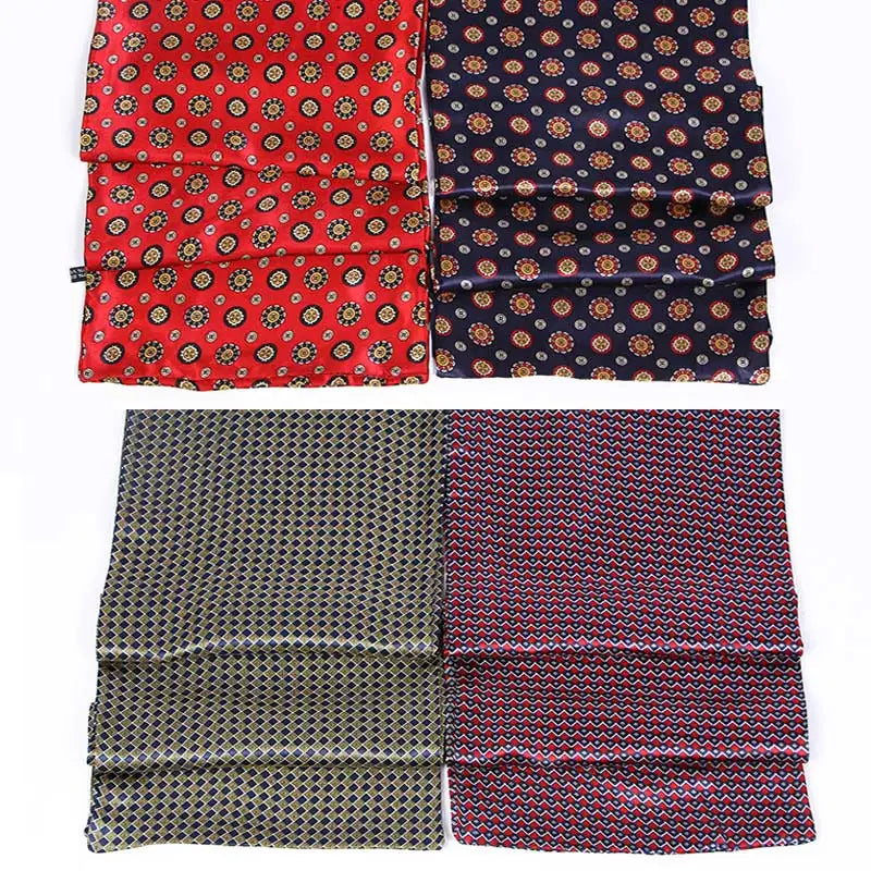 Seidenschal mit Paisley-Print, Luxusmarke für Herren-Foulards, Satin-Schals, Herren-Tücher und -Wickeltücher mit Retro-Soft-Scooter-Bandana-Muster