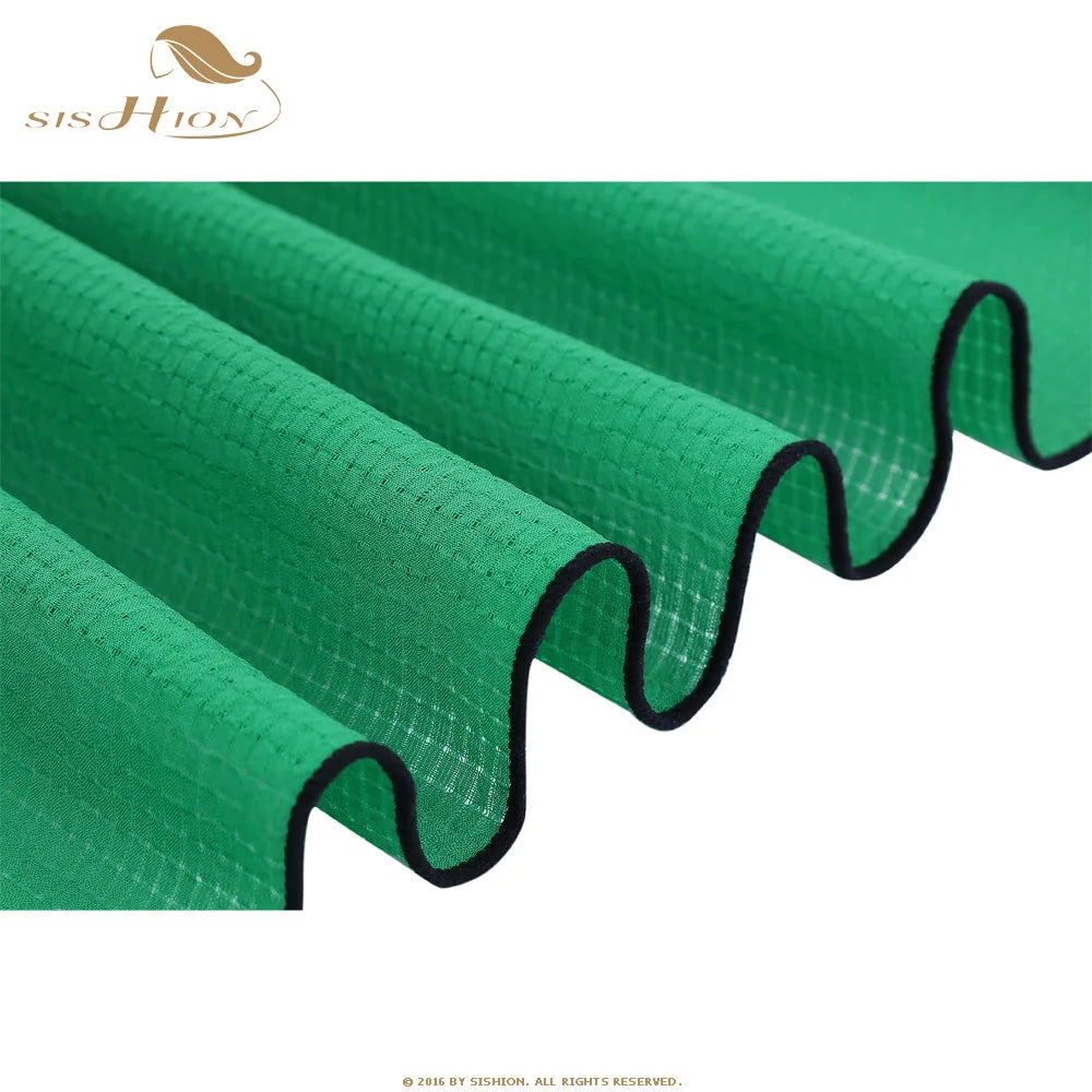 SISHION Weiß Frauen Schal Kleine Quadratische Einfarbig Kragen Kleine Krawatte Schals 70*70cm Damen Chiffon Taschentuch SD0017