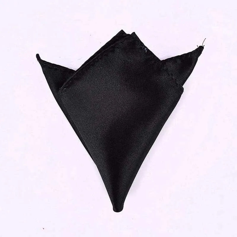 Satin Handkerchief For Men Candy Color Mens Suits Pocket Square Business Chest Towel Hanky Suit Napkin Solid Sale