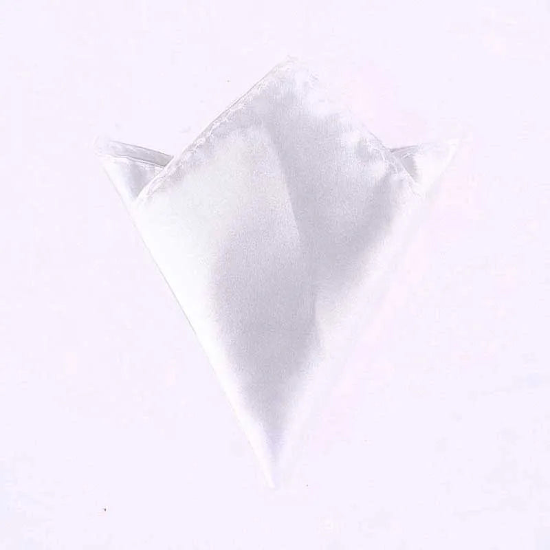 Satin Handkerchief For Men Candy Color Mens Suits Pocket Square Business Chest Towel Hanky Suit Napkin Solid Sale