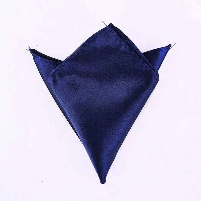 Satin Handkerchief For Men Candy Color Mens Suits Pocket Square Business Chest Towel Hanky Suit Napkin Solid Sale