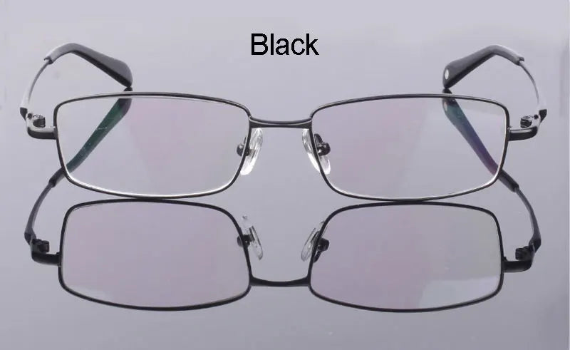 Full Rim Pure Titanium Eyeglasses Frame for Men Optical Glasses Frame Prescription Eyewear Spectacles 9867 Alloy Fashion Frame