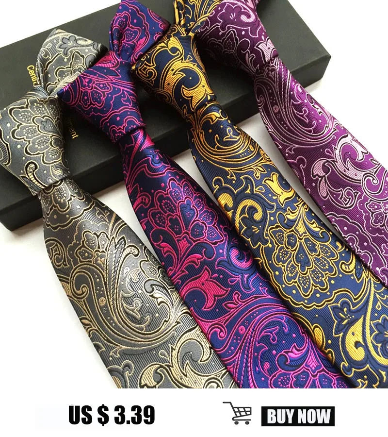 Mans 6cm Skinny Ties Striped Plaid Neckties Fashion Tie Jacquard Classics Business Mens Wedding Party Dress Woven Slim Tie