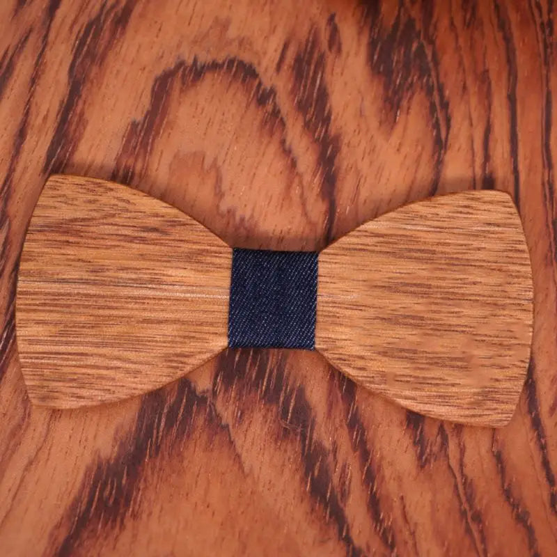 Bow Tie Men High Quality Wooden Bow Ties Classic Business Butterfly Solid Wood Color