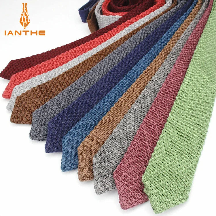 Cravates de luxe pour hommes, motif ancre tissé, pour hommes, cravates fines, cravate fine en polyester jacquard, cravates de mariage Corbata Gravata