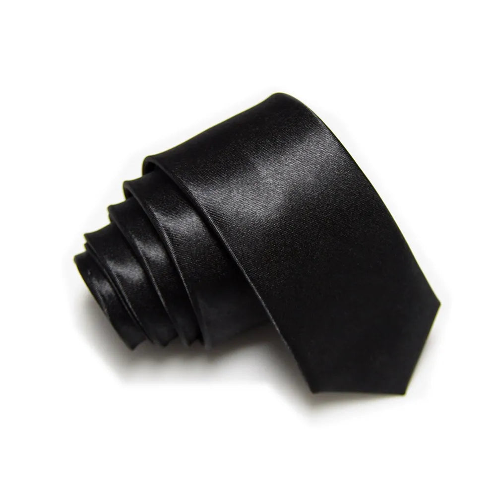 HOOYI Cravate fine tendance pour homme, 5 cm, étroite, cadeau de mariage