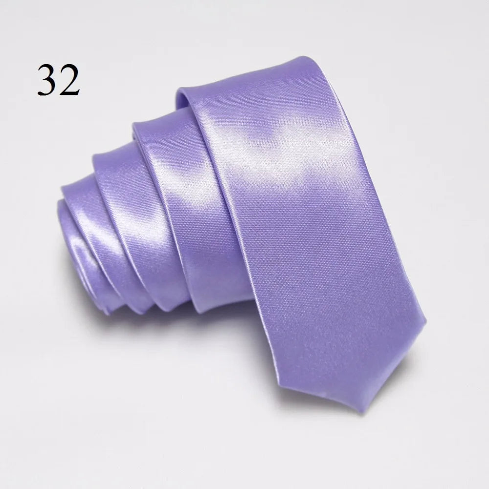 HOOYI Cravate fine tendance pour homme, 5 cm, étroite, cadeau de mariage