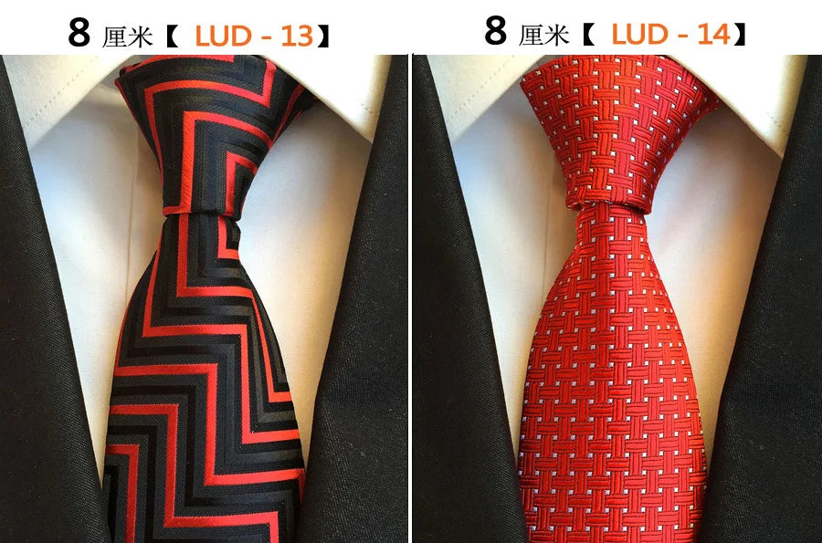 68 Colors NEW 8cm Tie for Man Tie Luxury Striped Flower Business Neck Tie Suit Cravat Wedding Party Necktie Men Gift
