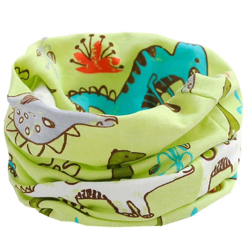 Neue Herbst Winter Kinder LIC Baumwolle Schal Kinder Kind Halstuch Jungen Mädchen Schals Kind Kragen Warm O Ring Magie Halstuch
