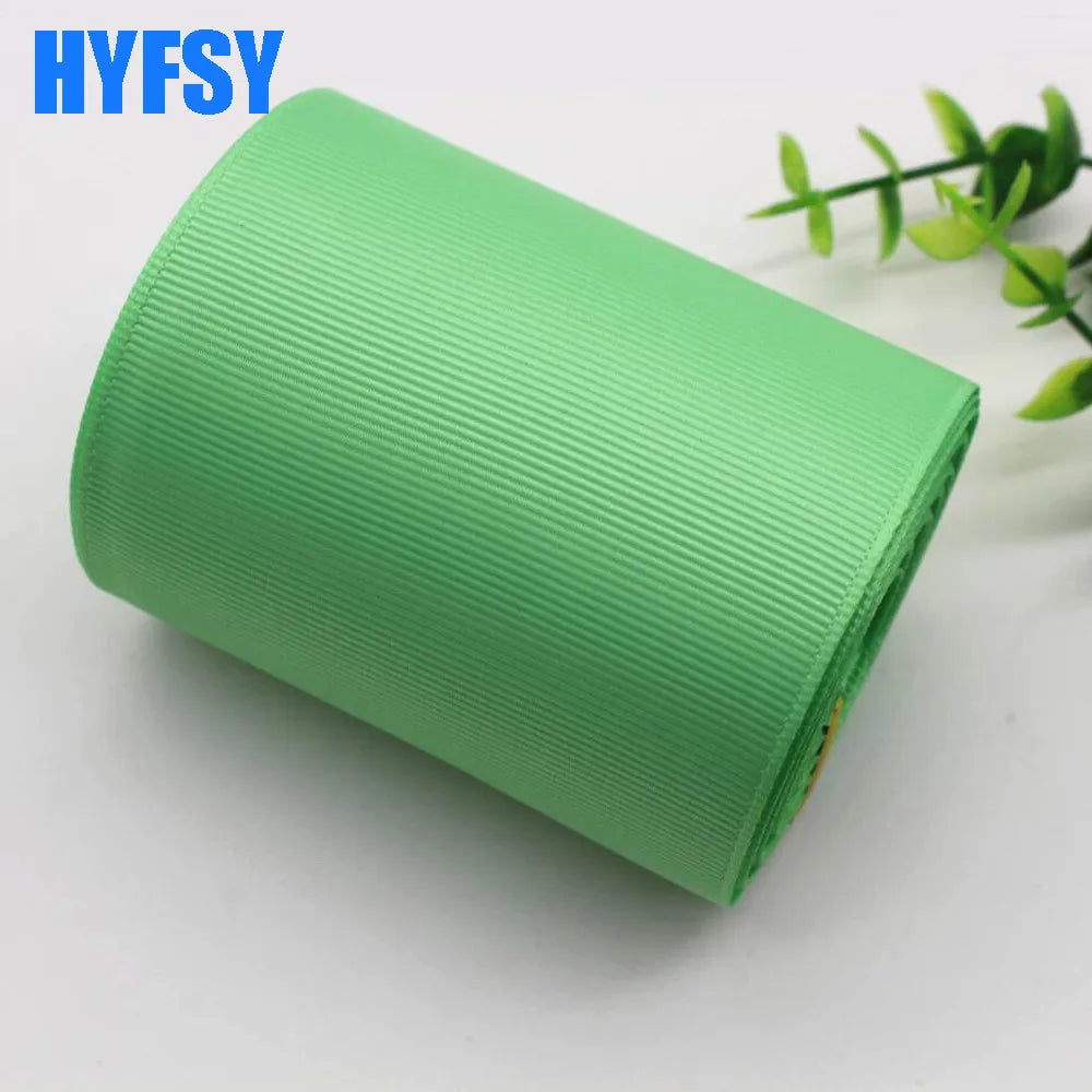 10 Yards 3 '75mm single color ribbon DIY handmade materials gift wrapping headwear Grosgrain Double sided grosgrain