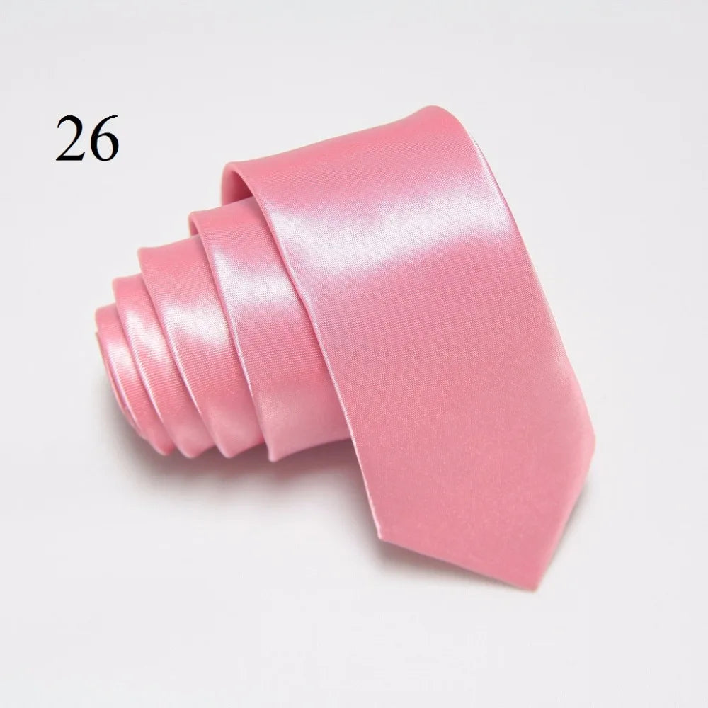 HOOYI Cravate fine tendance pour homme, 5 cm, étroite, cadeau de mariage