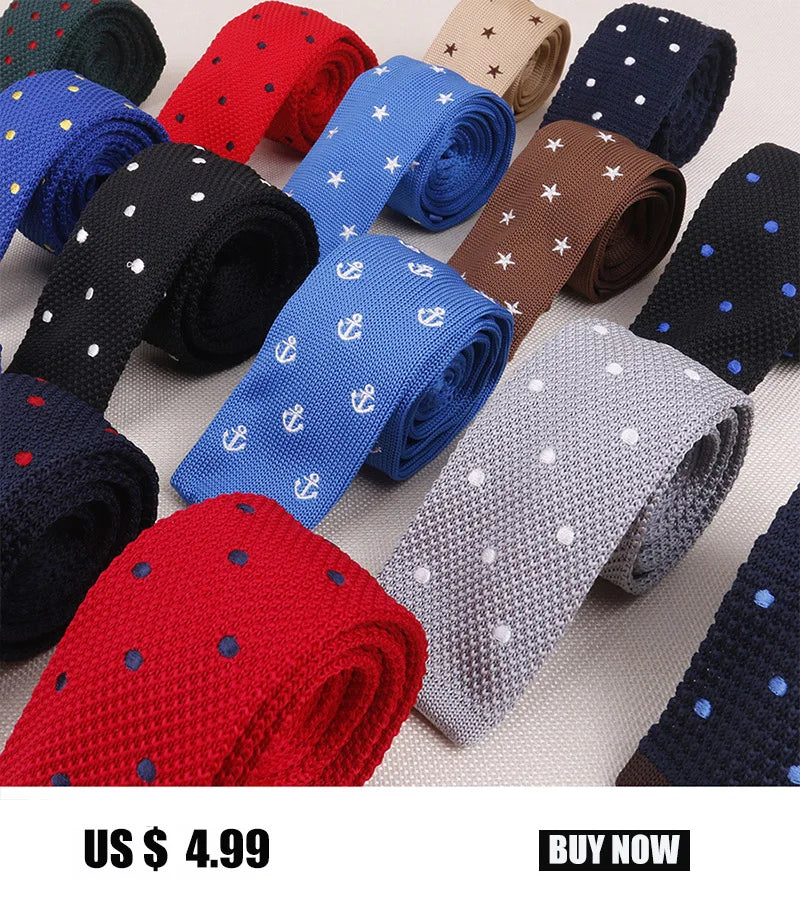 Mans 6cm Skinny Ties Striped Plaid Neckties Fashion Tie Jacquard Classics Business Mens Wedding Party Dress Woven Slim Tie