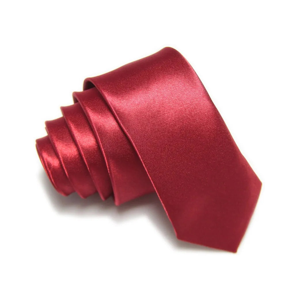 HOOYI Cravate fine tendance pour homme, 5 cm, étroite, cadeau de mariage
