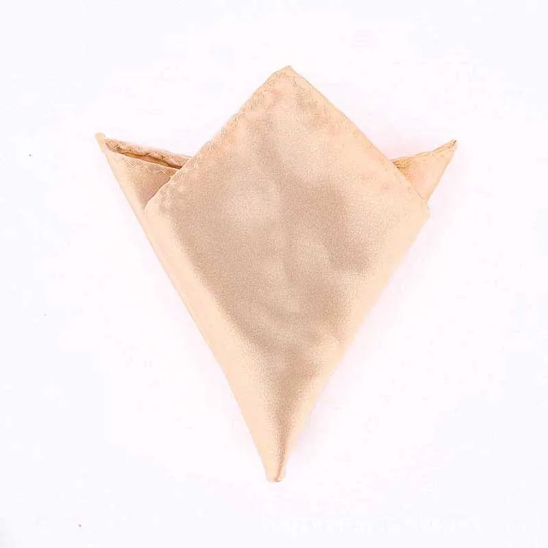 Satin Handkerchief For Men Candy Color Mens Suits Pocket Square Business Chest Towel Hanky Suit Napkin Solid Sale