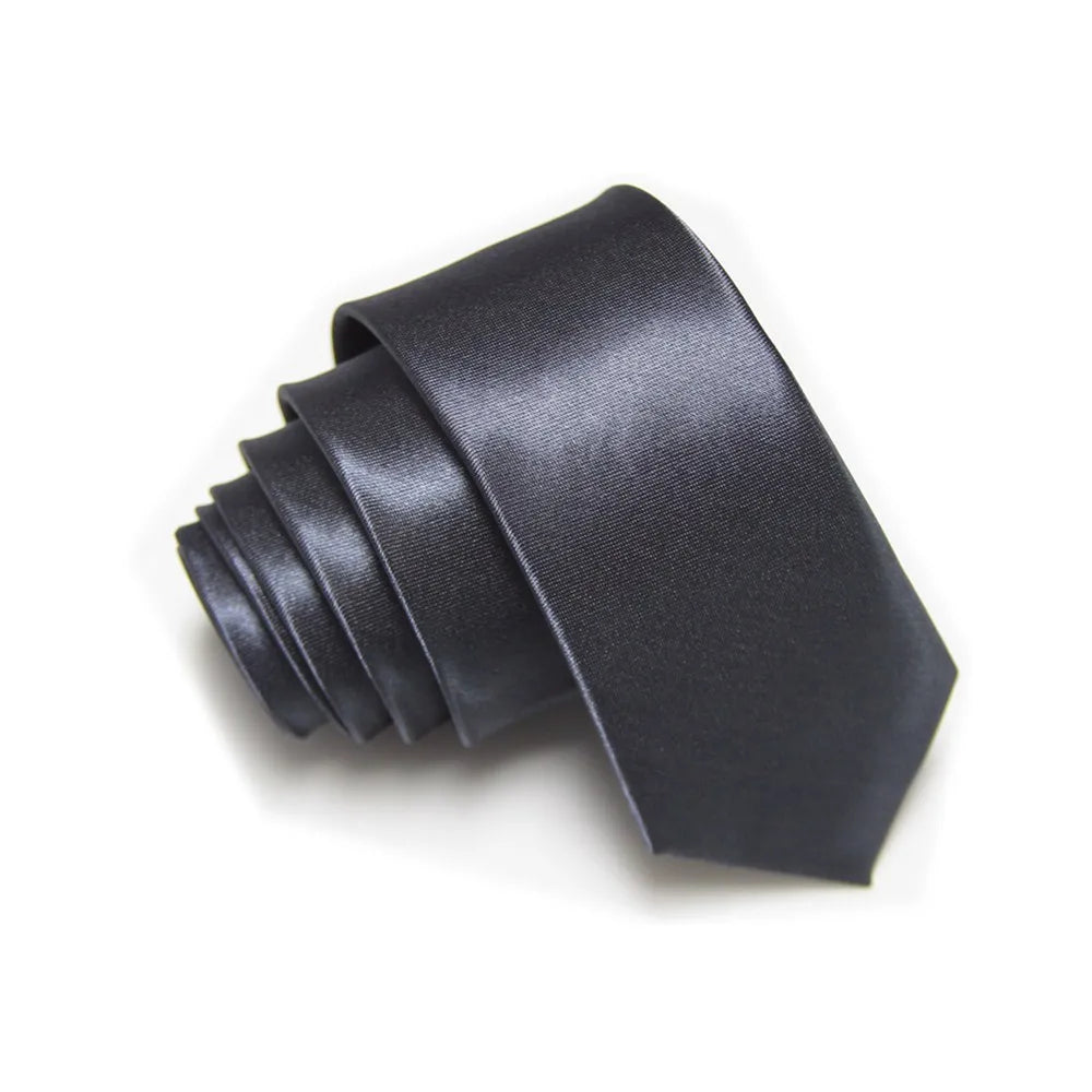 HOOYI Cravate fine tendance pour homme, 5 cm, étroite, cadeau de mariage