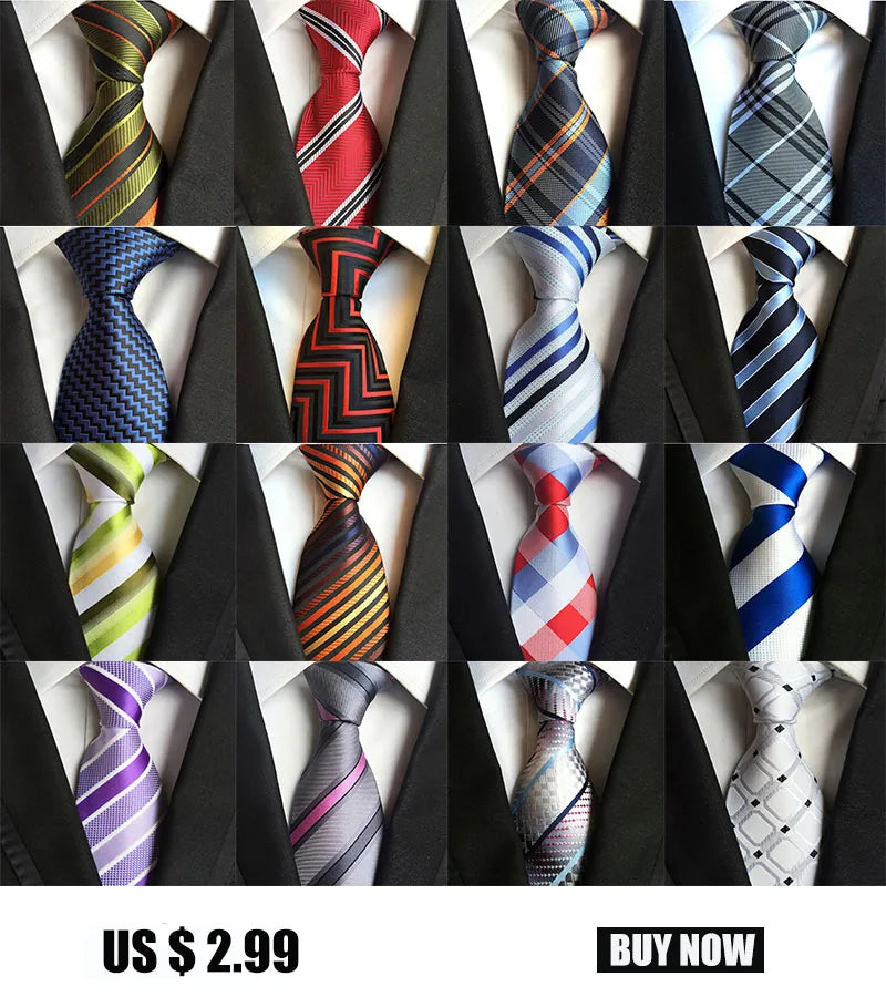 Mans 6cm Skinny Ties Striped Plaid Neckties Fashion Tie Jacquard Classics Business Mens Wedding Party Dress Woven Slim Tie