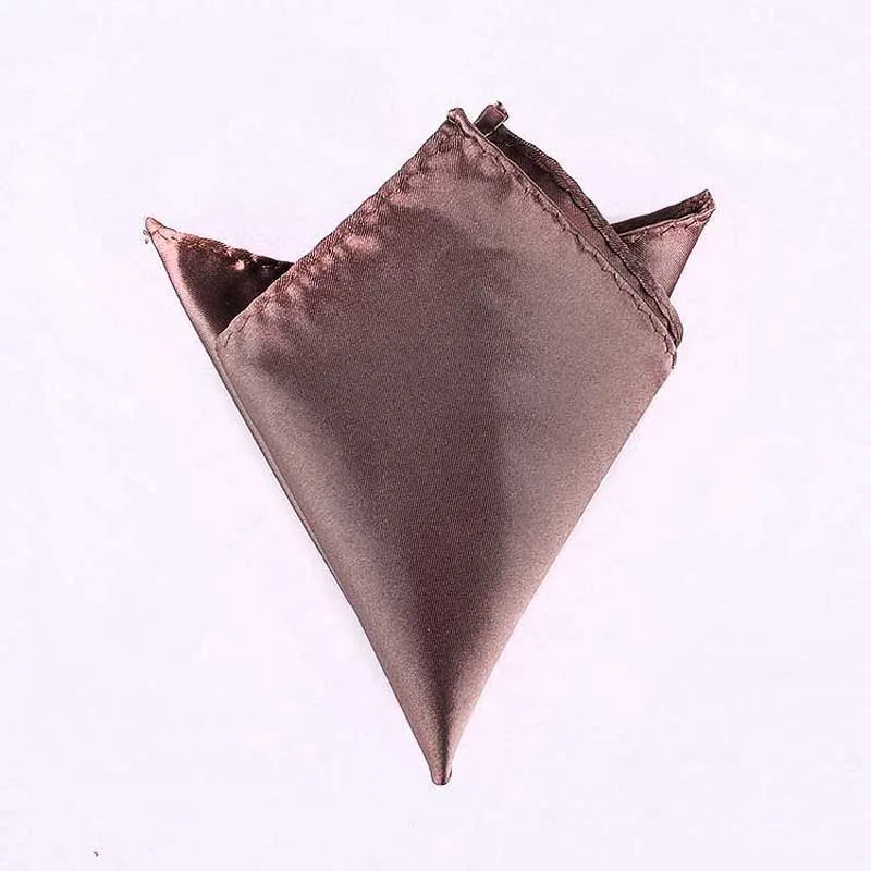 Satin Handkerchief For Men Candy Color Mens Suits Pocket Square Business Chest Towel Hanky Suit Napkin Solid Sale