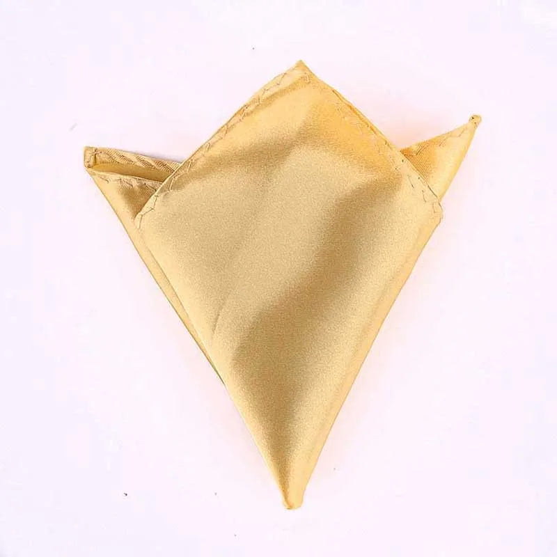 Satin Handkerchief For Men Candy Color Mens Suits Pocket Square Business Chest Towel Hanky Suit Napkin Solid Sale