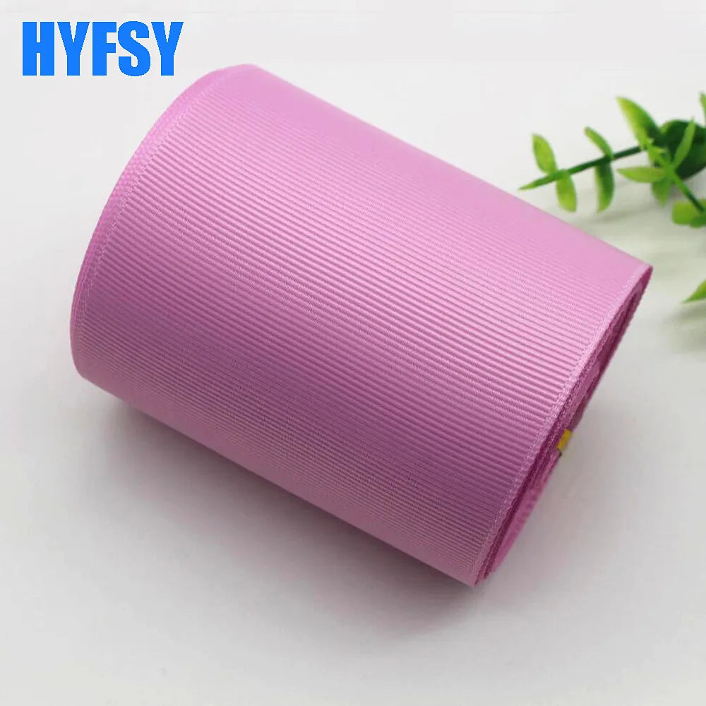 10 Yards 3 '75mm single color ribbon DIY handmade materials gift wrapping headwear Grosgrain Double sided grosgrain
