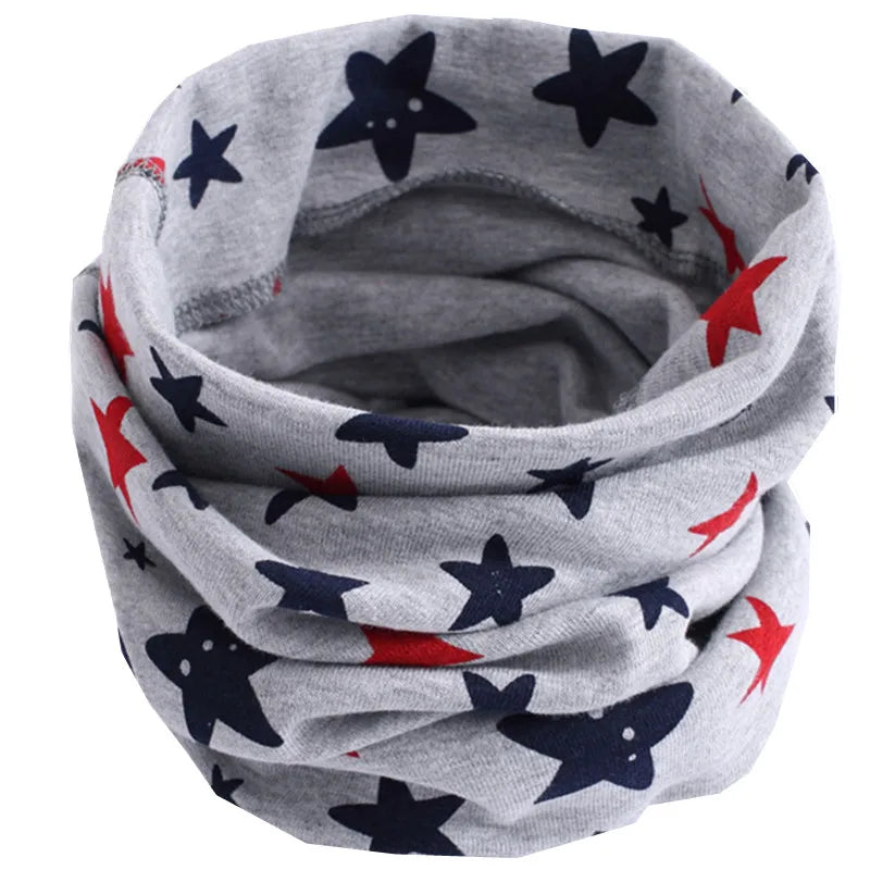 Neue Herbst Winter Kinder LIC Baumwolle Schal Kinder Kind Halstuch Jungen Mädchen Schals Kind Kragen Warm O Ring Magie Halstuch