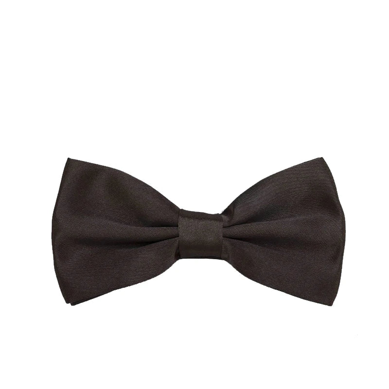 HUISUI 2024 New 43 Color Suit Bow Tie Wedding Gift Solid Party Classic Butterfly Cravat Wholesale Polyester Material Bowtie