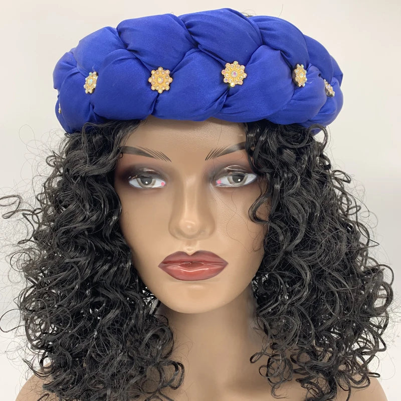 Women Braids Headbands Candy Color Elastic Hairbands Female Bandanas Girls Diamonds Hair Bands Headwear Accessories