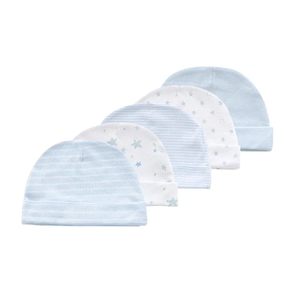 Bonnet et moufles pour nouveau-né, bonnet confortable pour fille et garçon, bonnet et gants en coton pour bébé de 0 à 6 mois