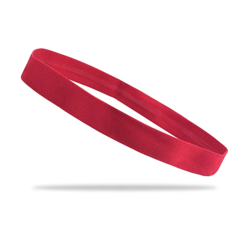 Men Women Headband Sport Sweat Hair Bands Forehead Protection Running Fitness Yoga Tenis Elastic Sweatband