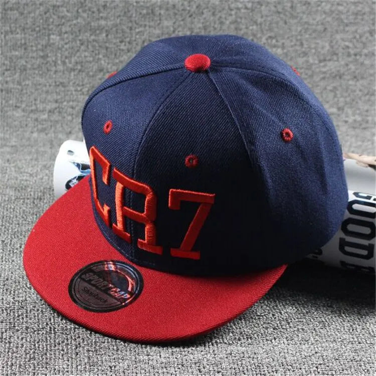 New Fashion Children Ronaldo Cr7 Neymar Njr Baseball Cap Hat Boys Girls Kids Messi Snapback Hats Hip Hop Caps Gorras