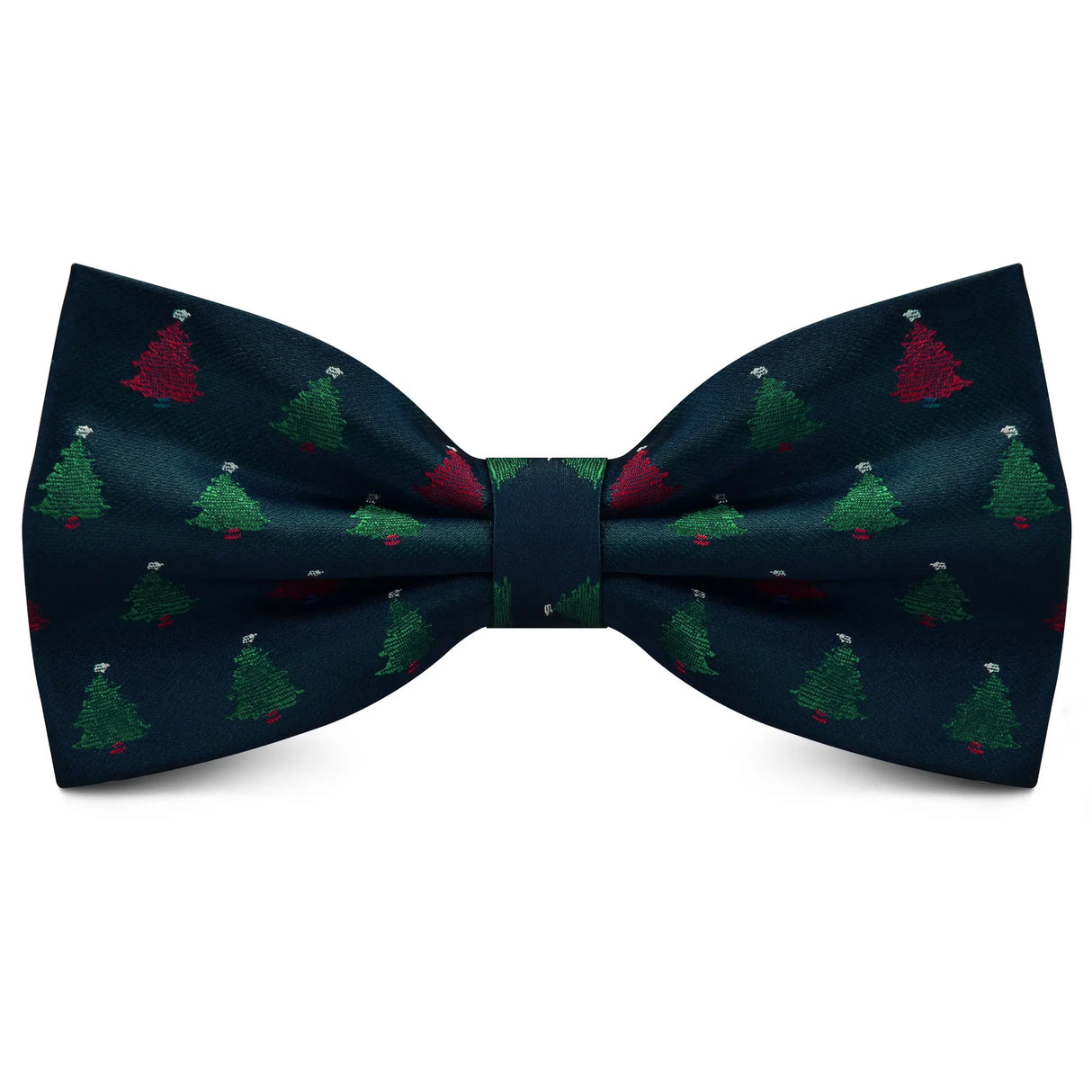 Christmas Bow tie for Men Women Snowmen Christmas Tree Bow knot Pre-tied Adult Silk Jacquard Bowtie Double Fold Cravats Party