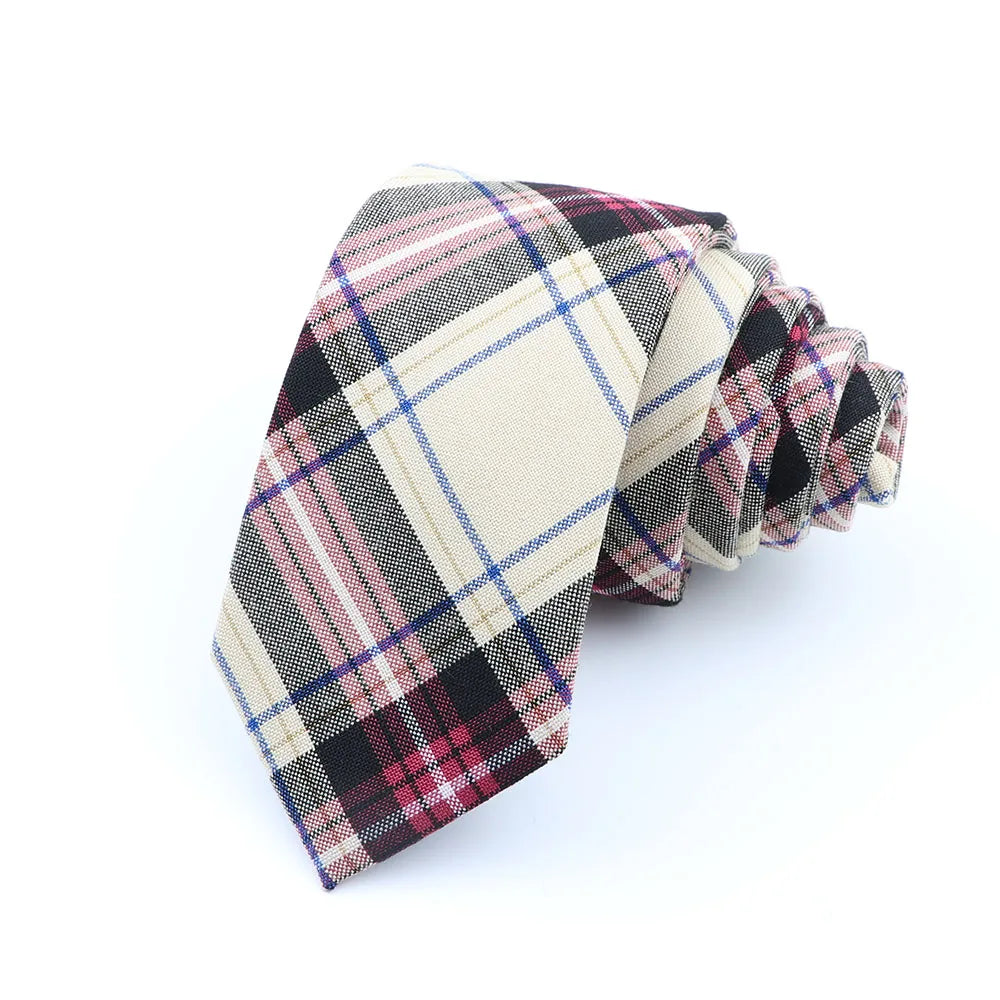 Nouvelles cravates en polyester TR souple pour hommes, fines, à carreaux, pour affaires, robe de mariée, papillon, accessoires de cou quotidiens
